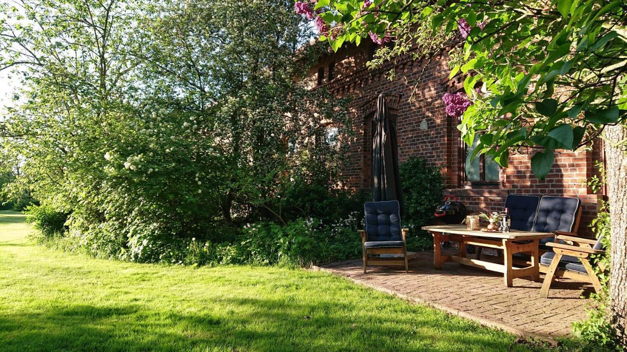 Ferienwohnung Im Grunen - Hof Blohme Langwedel  Esterno foto